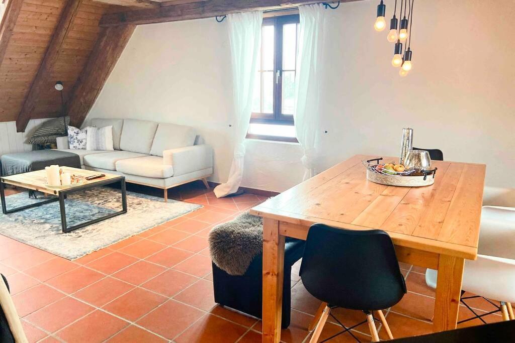 Romantische Ferienwohnung Mit Nahe Zum See Oberteuringen Экстерьер фото